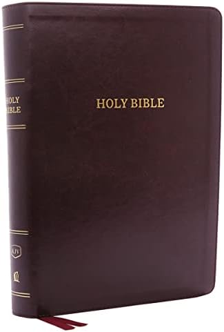 NKJV Holy Bible, Giant Print Center-Column Reference Bible, Black